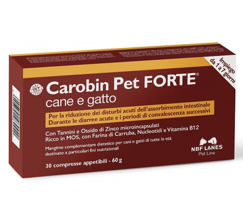 Carobin pet forte 30 cpr