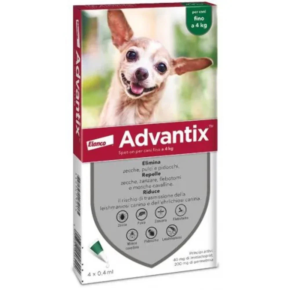 Advantix spot on - trattamento antiparassitario per cani